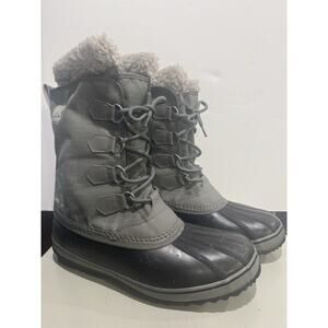 Sorel Caribou WP Waterproof Insulated Snow Boots Men’s 13 Black NWOT Winter